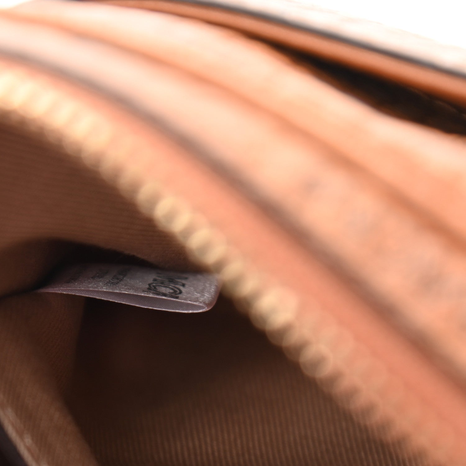MCM Visetos Klassik Crossbody Bag Cognac 7 of 12