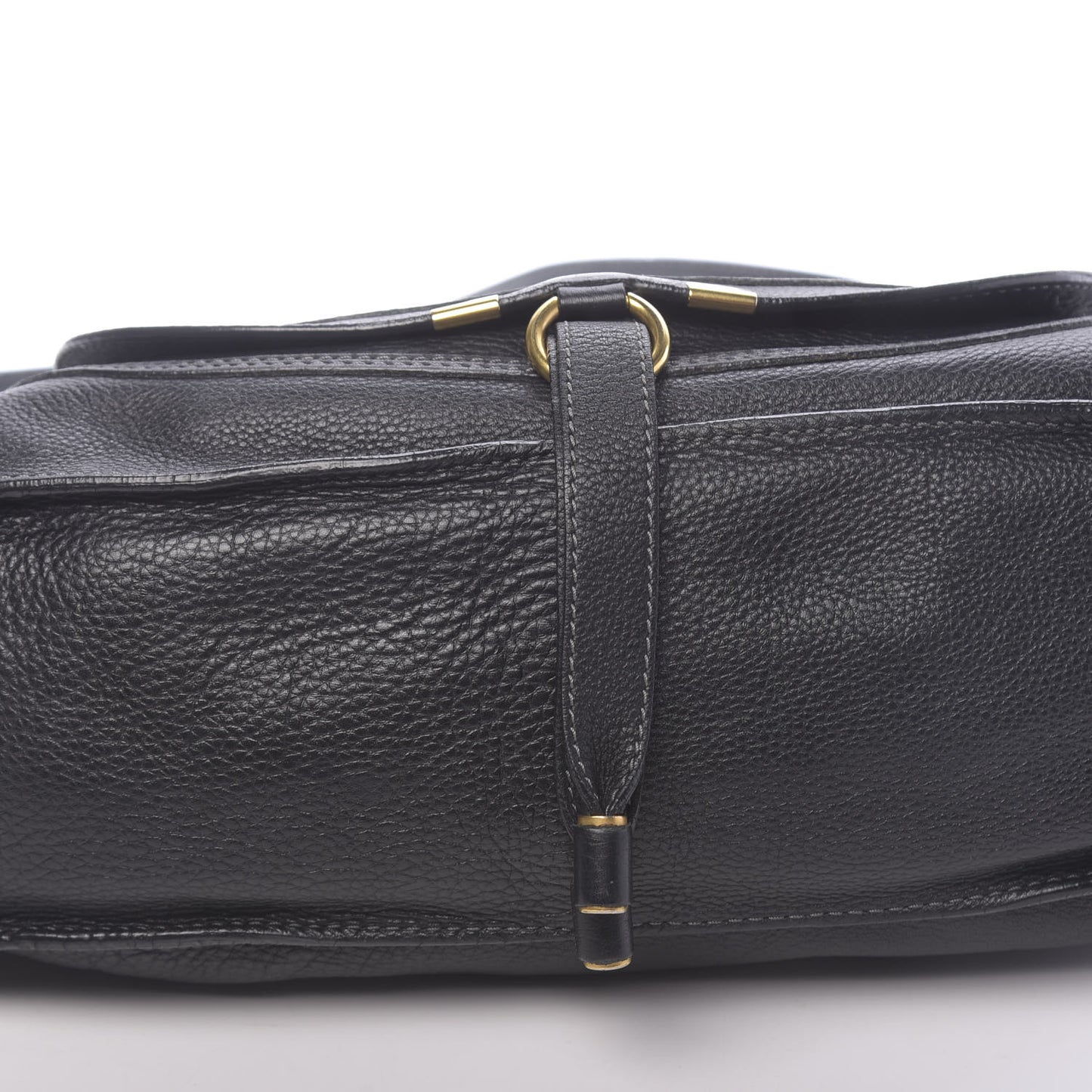 Calfskin Medium Marcie Satchel Black