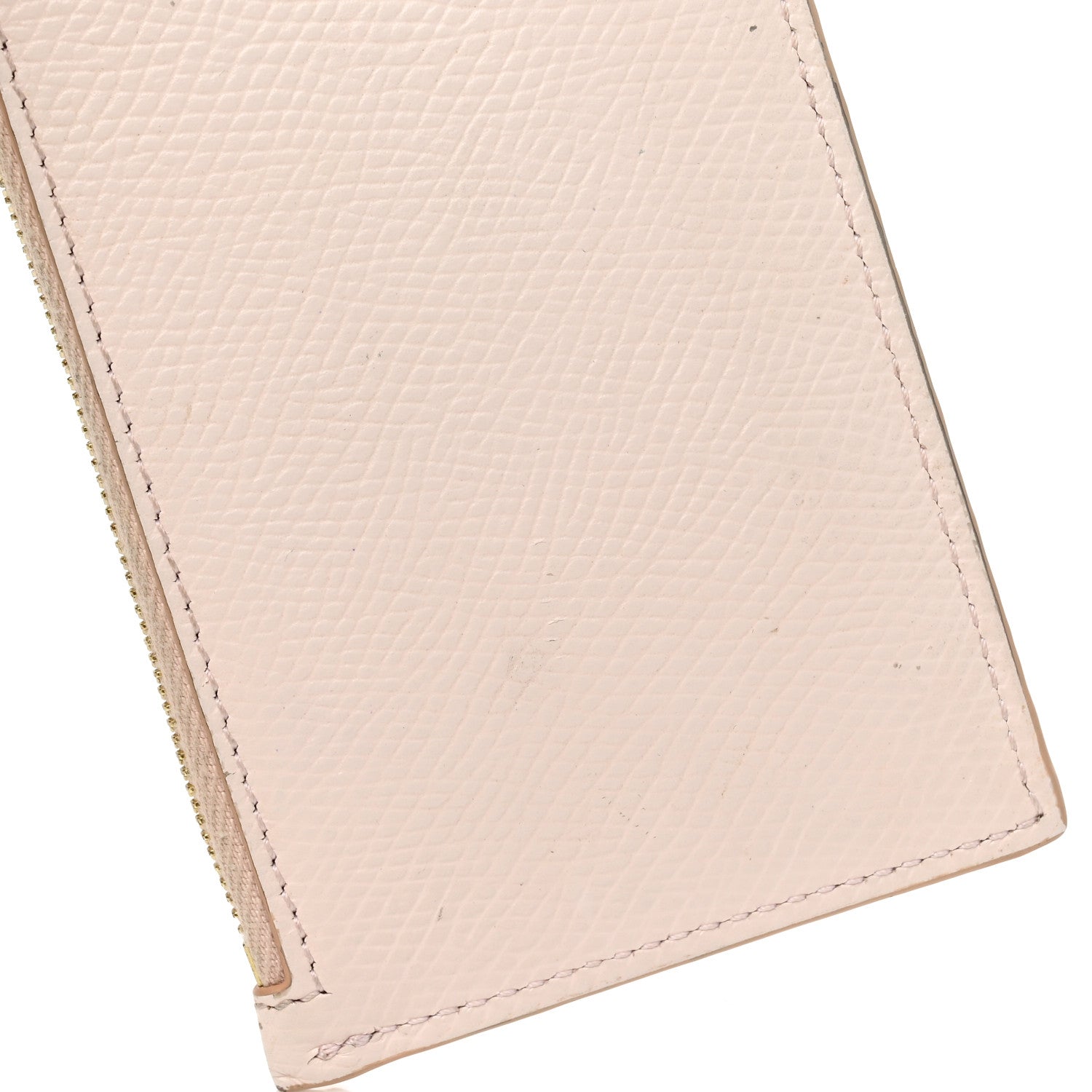 Celine Grained Calfskin Zipped Card Holder Pink 11 of 12