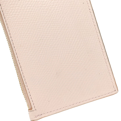 Celine Grained Calfskin Zipped Card Holder Pink 11 of 12