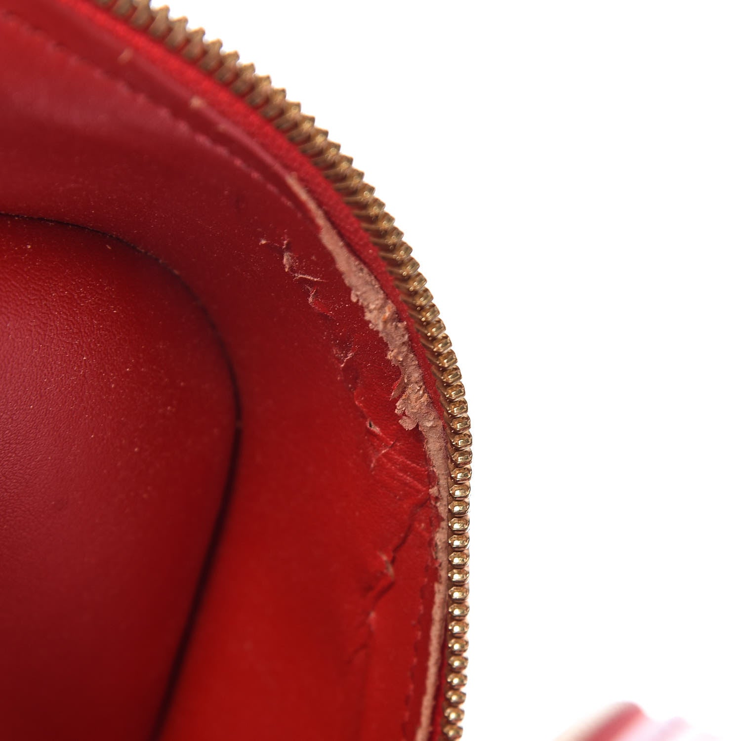 Louis Vuitton Vernis Sutton Rouge 9 of 14