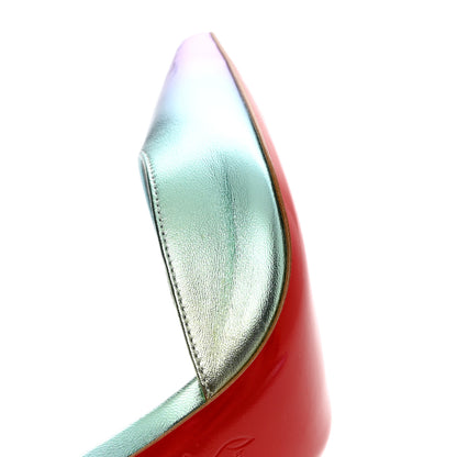 Christian Louboutin Iridescent Nappa Lam Licorne Iriza 100 Pumps 38 Multicolor 10 of 13