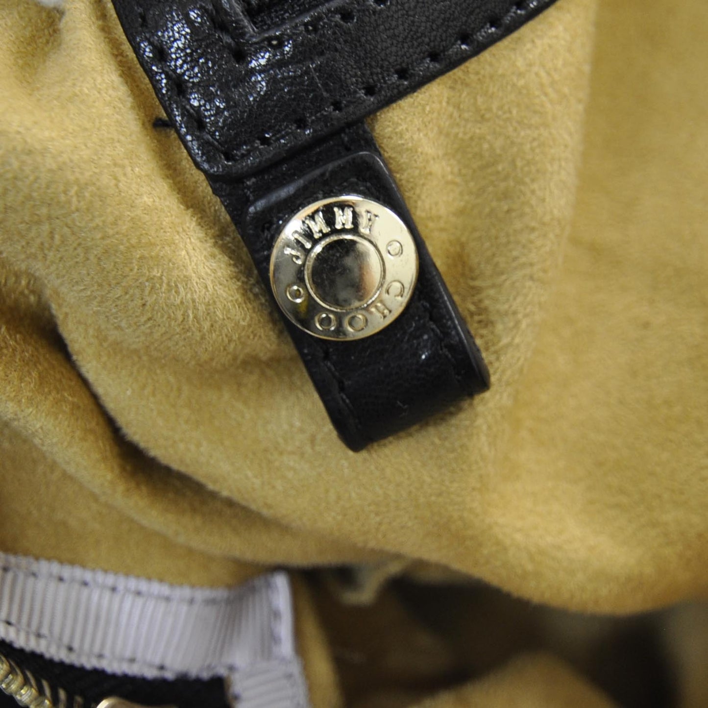 Leather Perforated Blythe Tote Black