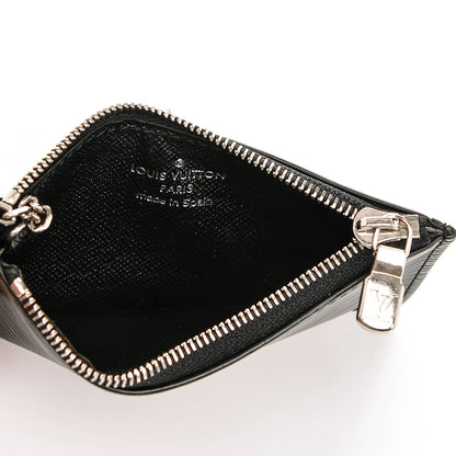 Louis Vuitton Epi Key Pouch Black 5 of 6
