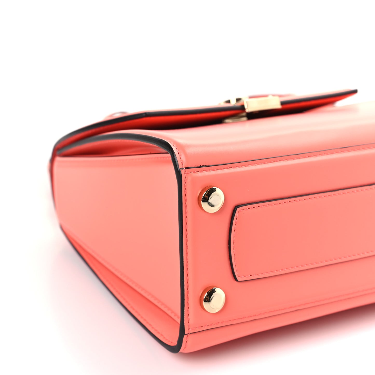 Smooth Calfskin Small Boxyz Orange