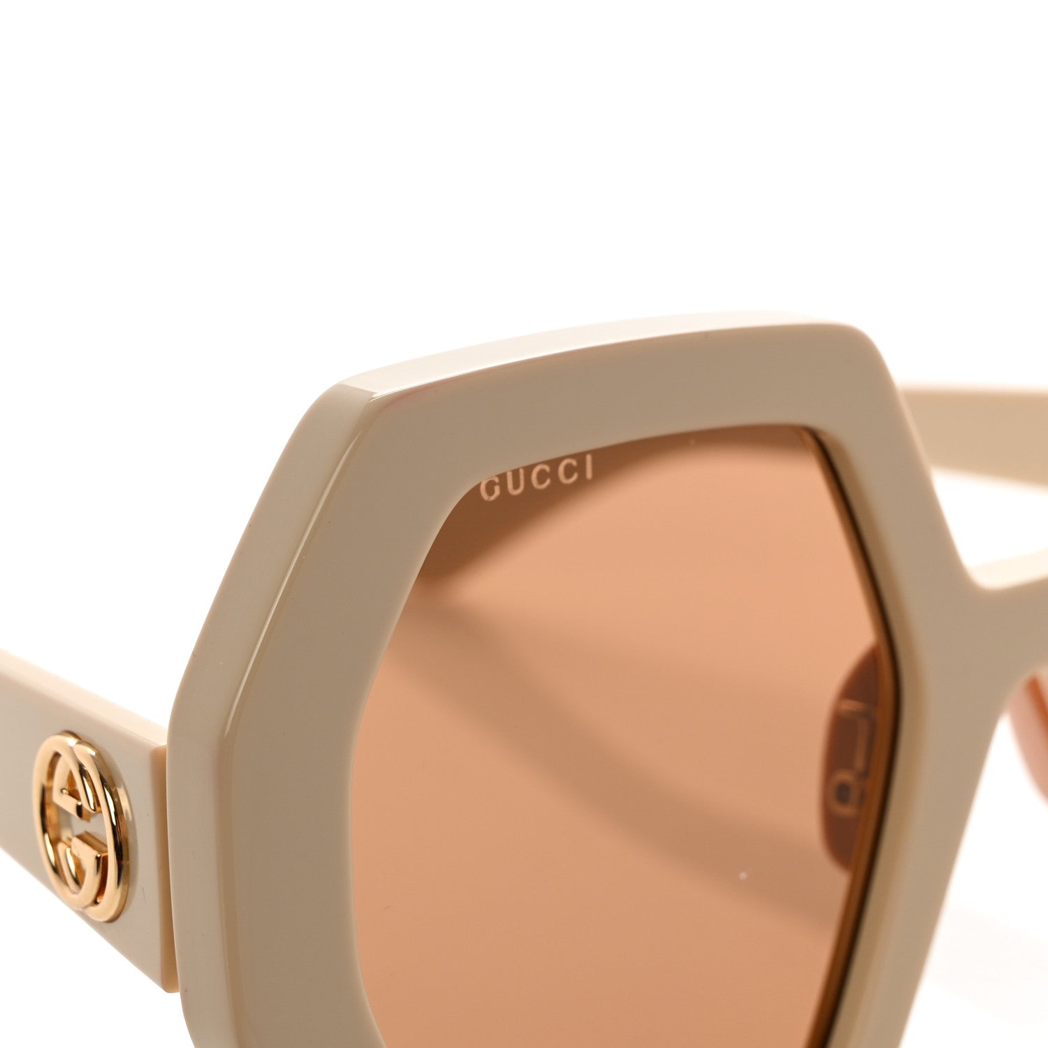 Gucci Acetate Square Sunglasses GG0772S White 7 of 9