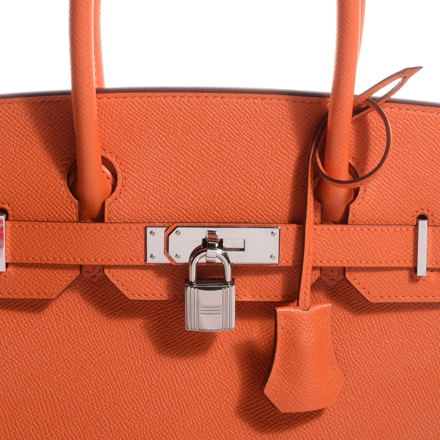 Epsom Birkin 30 Orange