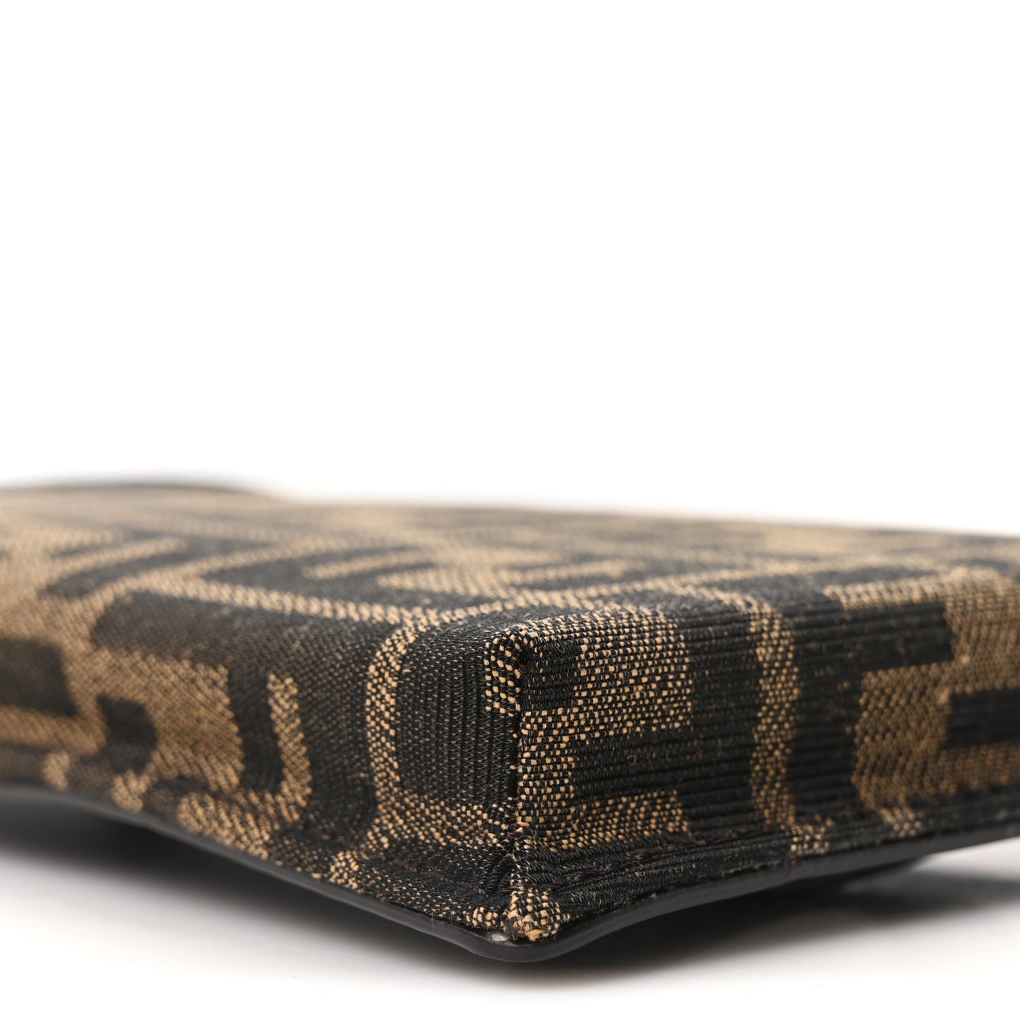 Fabric Jacquard FF 1974 Cell Pocket Strap You Tobacco Moro Black