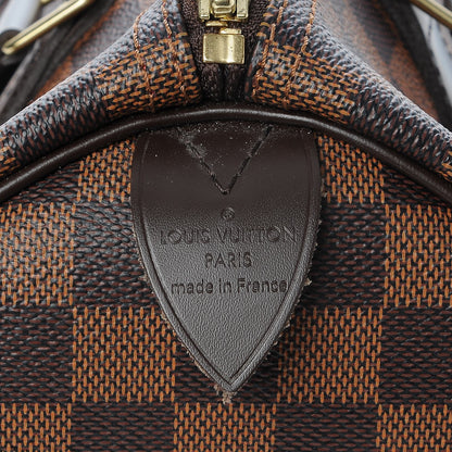 Louis Vuitton Damier Ebene Speedy 30 6 of 7