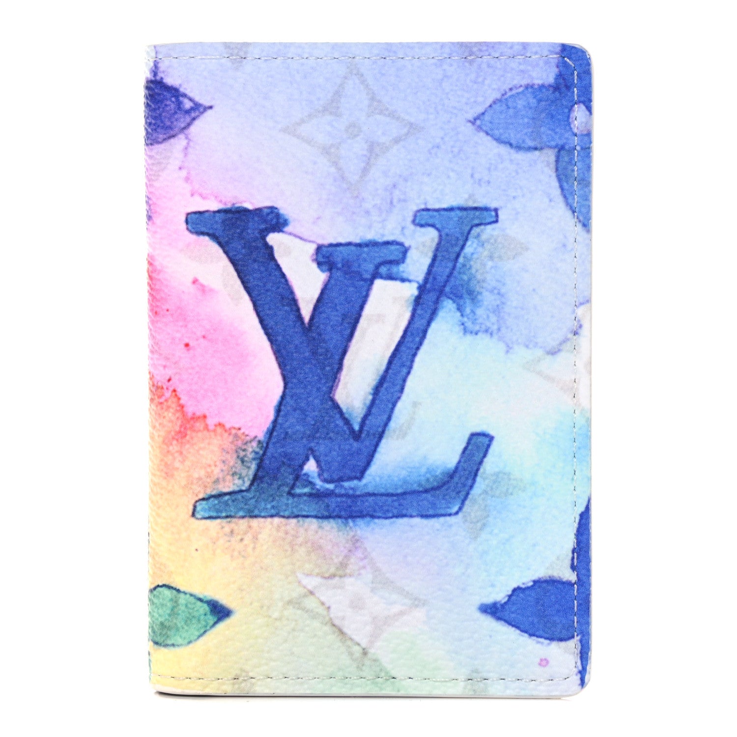 Louis Vuitton Monogram Watercolor Pocket Organizer NM Multicolor 1 of 8
