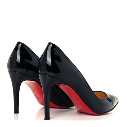 Christian Louboutin Patent Pigalle 85 Pumps 36 Black 4 of 10