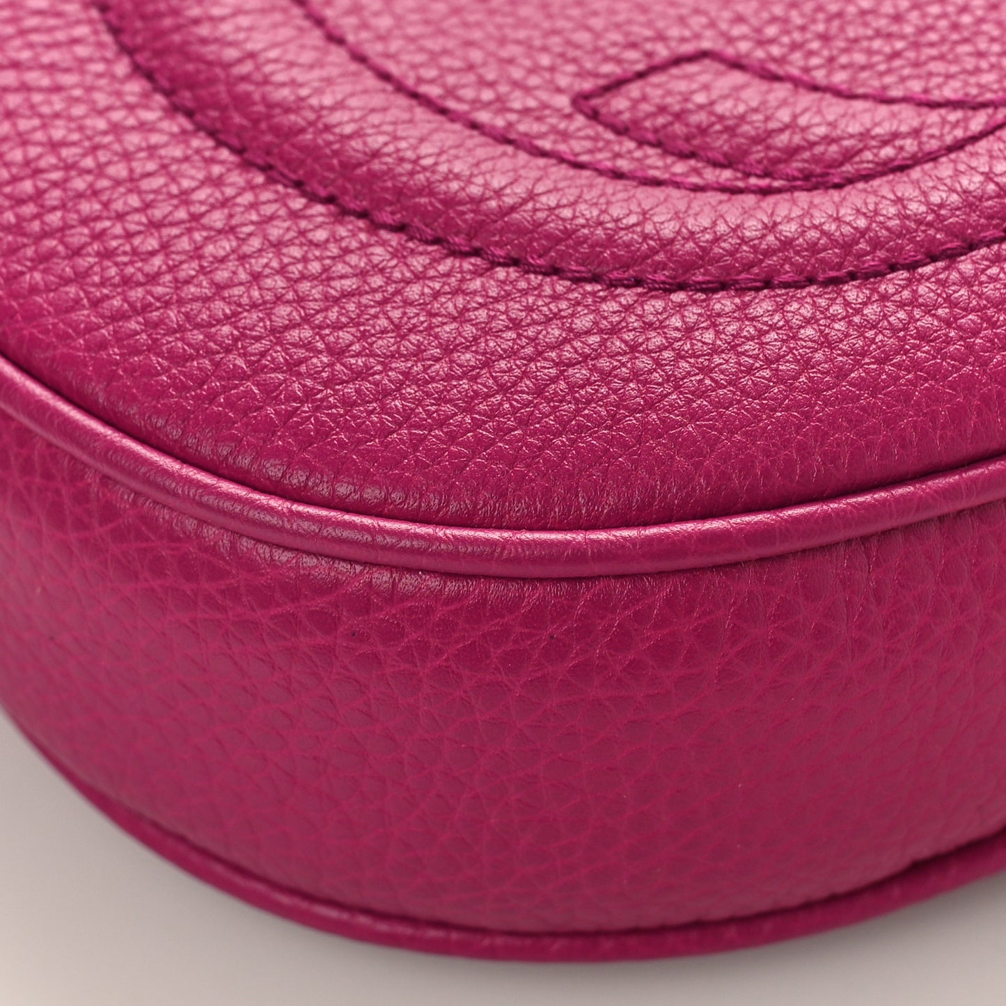 Cellarius Calfskin Mini Soho Chain Bag Bright Bouganville