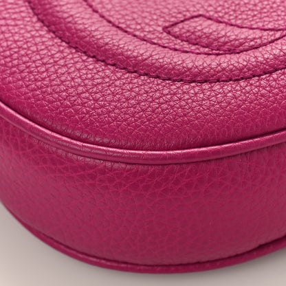 Gucci Cellarius Calfskin Mini Soho Chain Bag Bright Bouganville 8 of 9