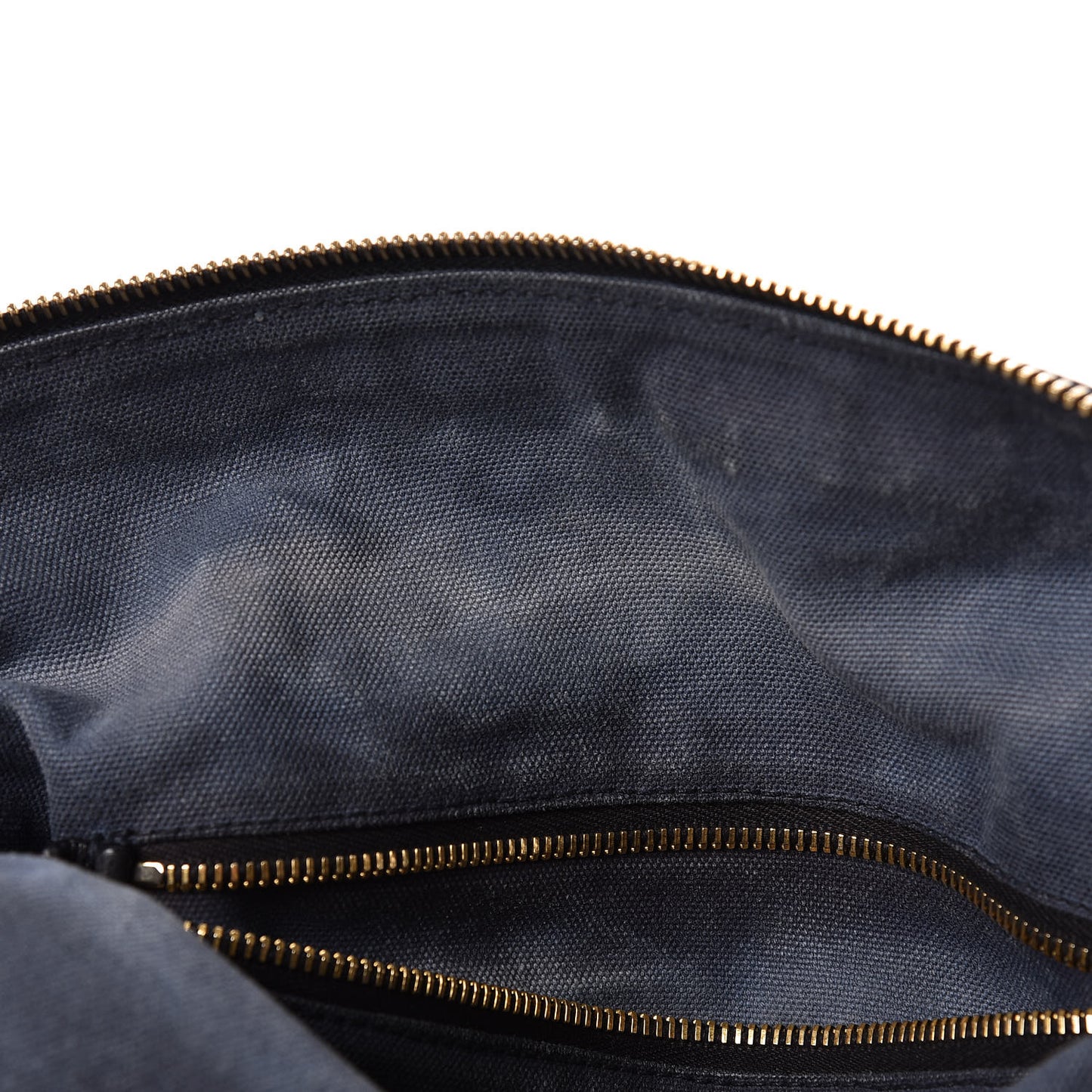 Washed Canvas Canapa Shopping Pattina Tote Bleuette