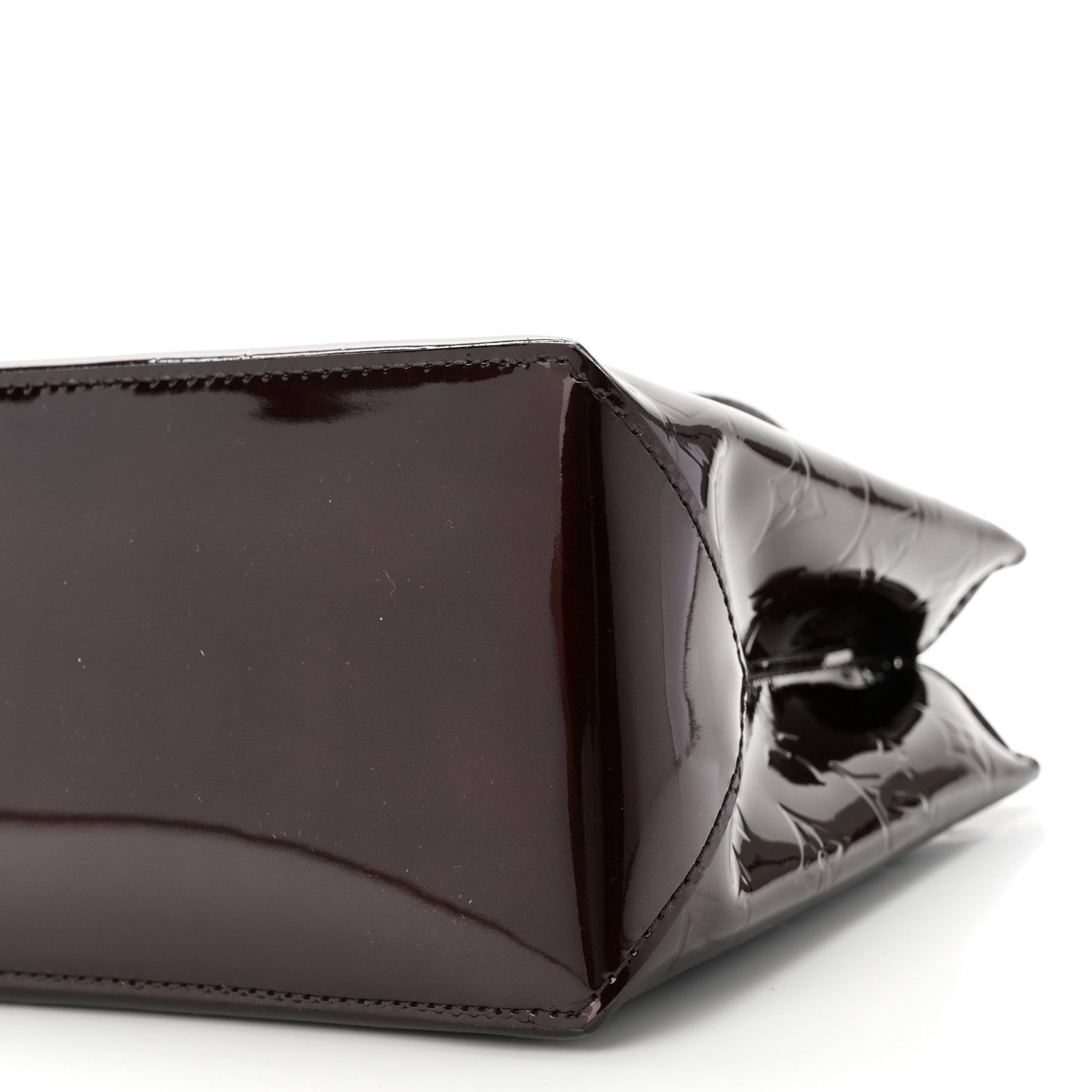 Louis Vuitton Vernis Wilshire PM Amarante 9 of 10