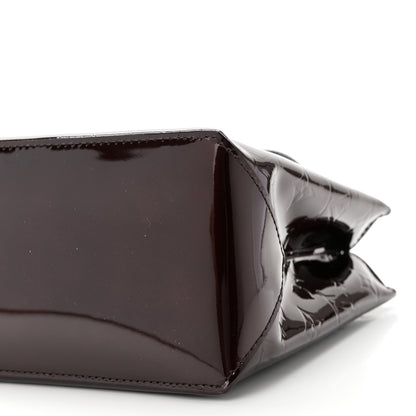 Louis Vuitton Vernis Wilshire PM Amarante 9 of 10