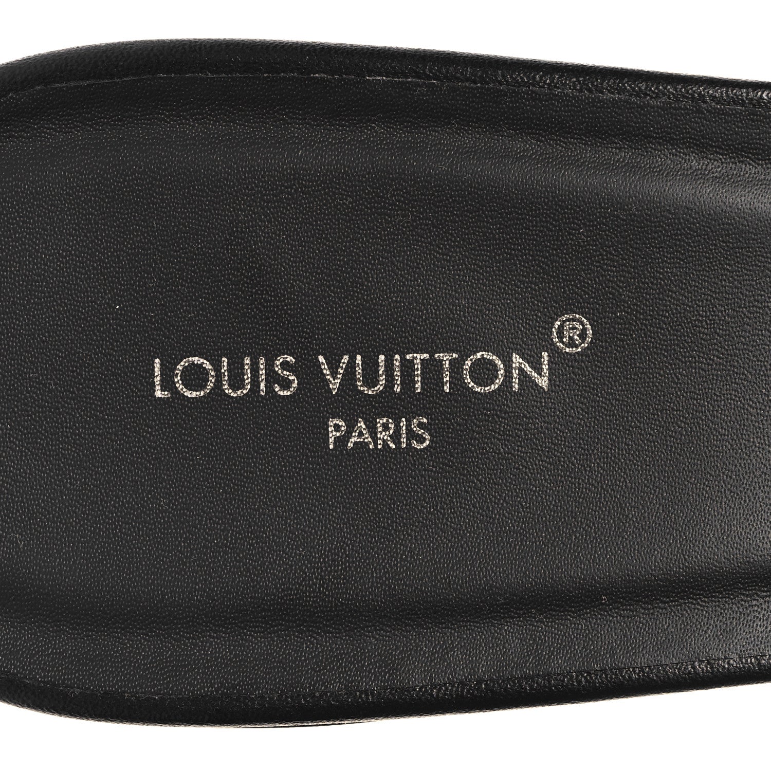 Louis Vuitton Calfskin LV Capri Mules 40 Black 9 of 10