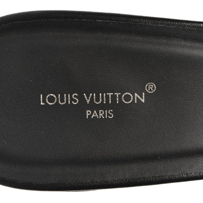 Louis Vuitton Calfskin LV Capri Mules 40 Black 9 of 10