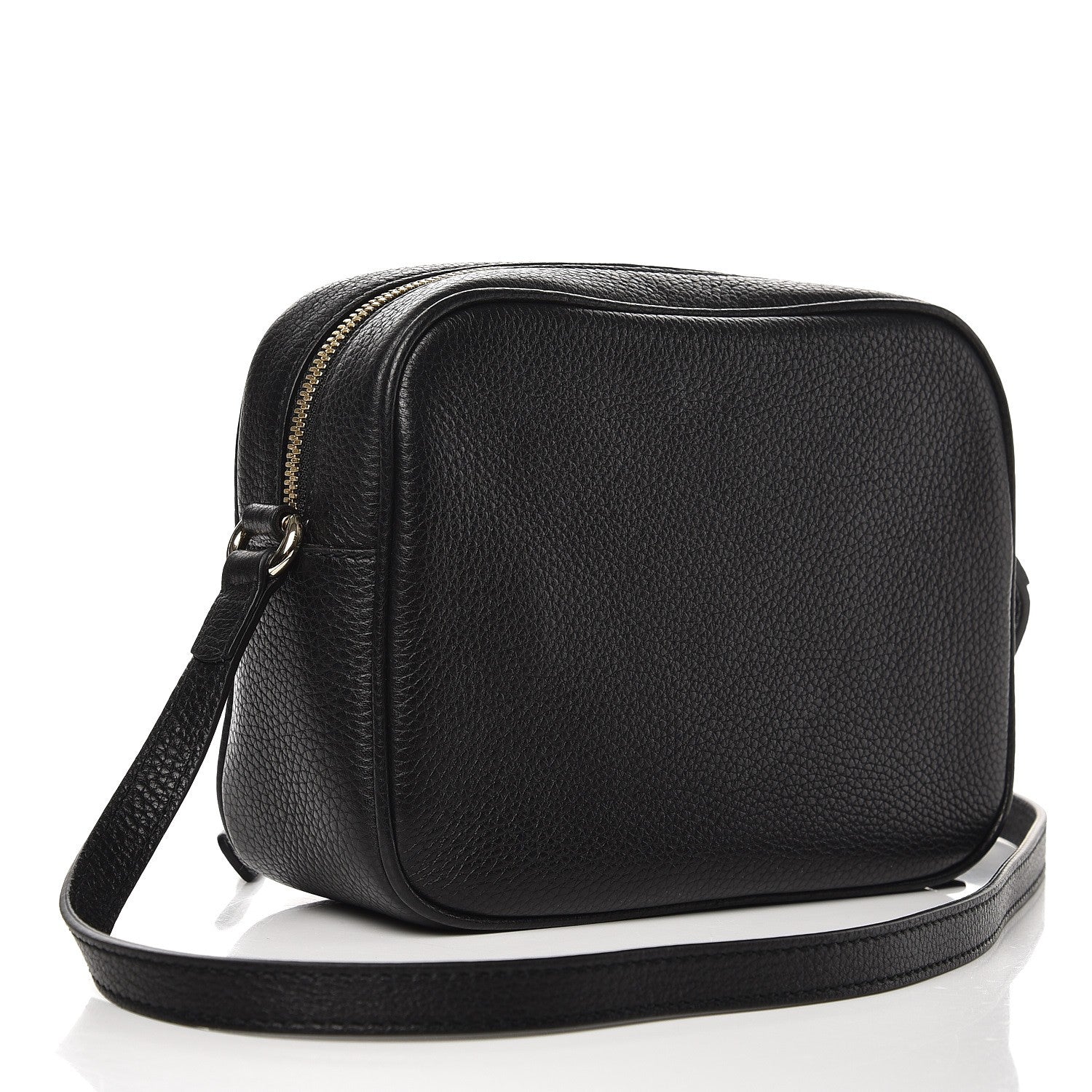 Gucci Pebbled Calfskin Small Soho Disco Bag Black 3 of 7