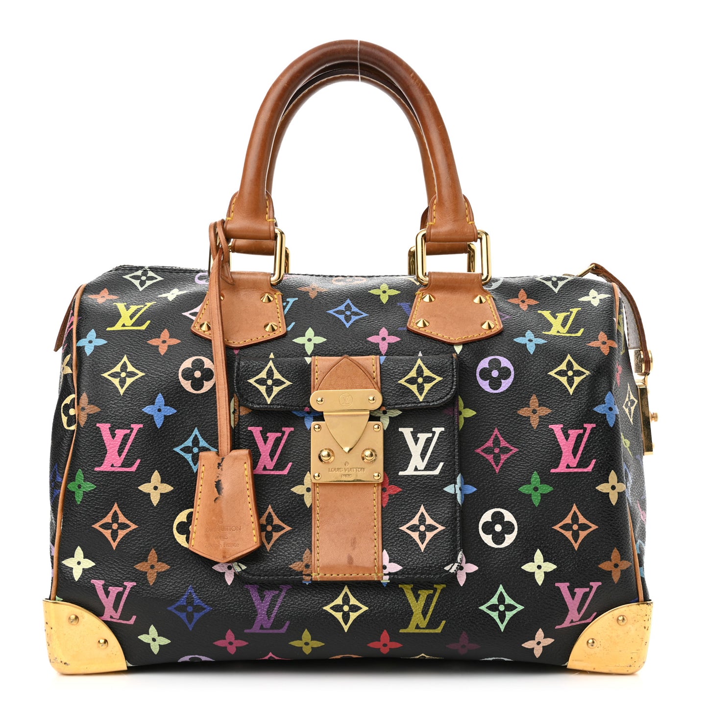 Monogram Multicolor Speedy 30 Black