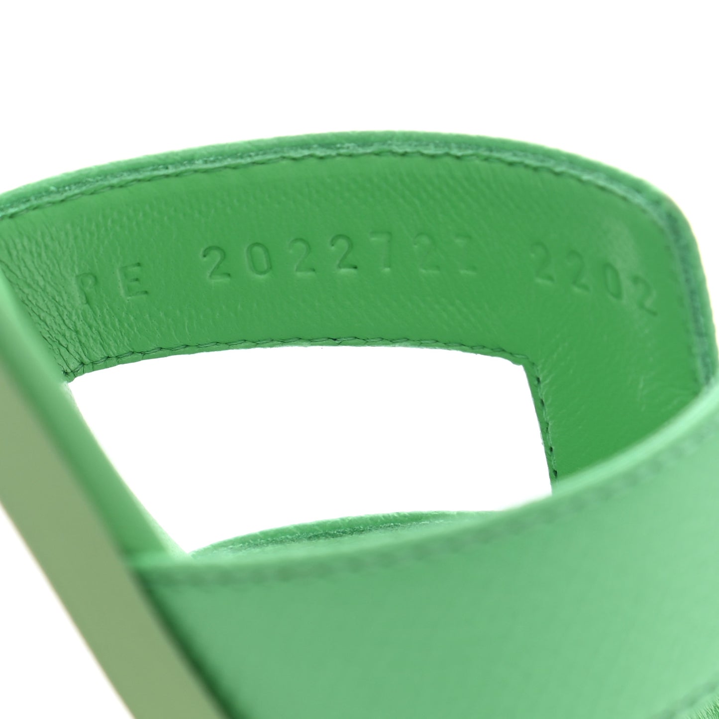 Epsom Oran Sandals 36.5 Vert Pomme