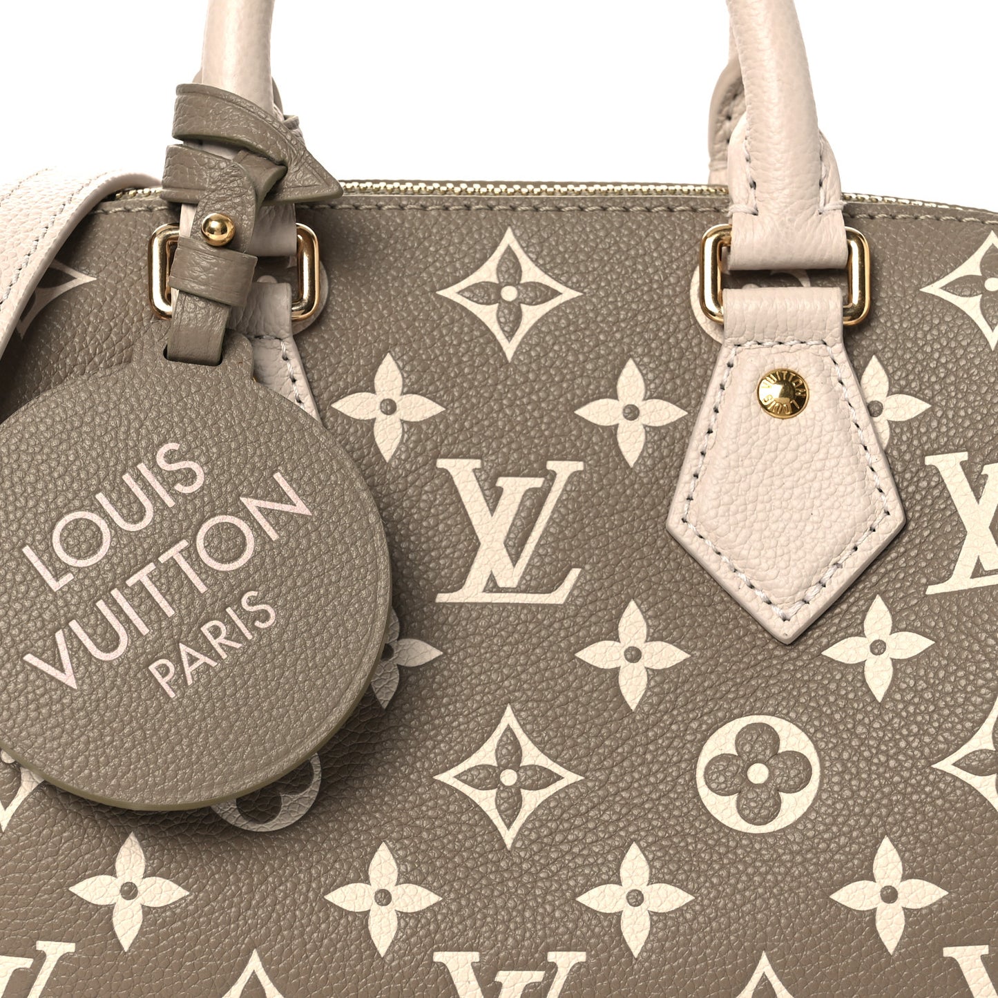 Empreinte Monogram Spring in the City Speedy Bandouliere 20 Kaki Beige Cream