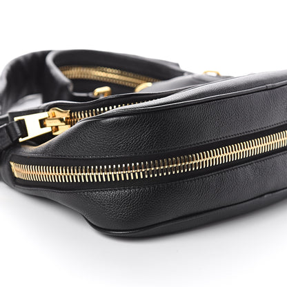 Tom Ford Grained Calfskin Medium Jennifer Crossbody Bag Black 7 of 8