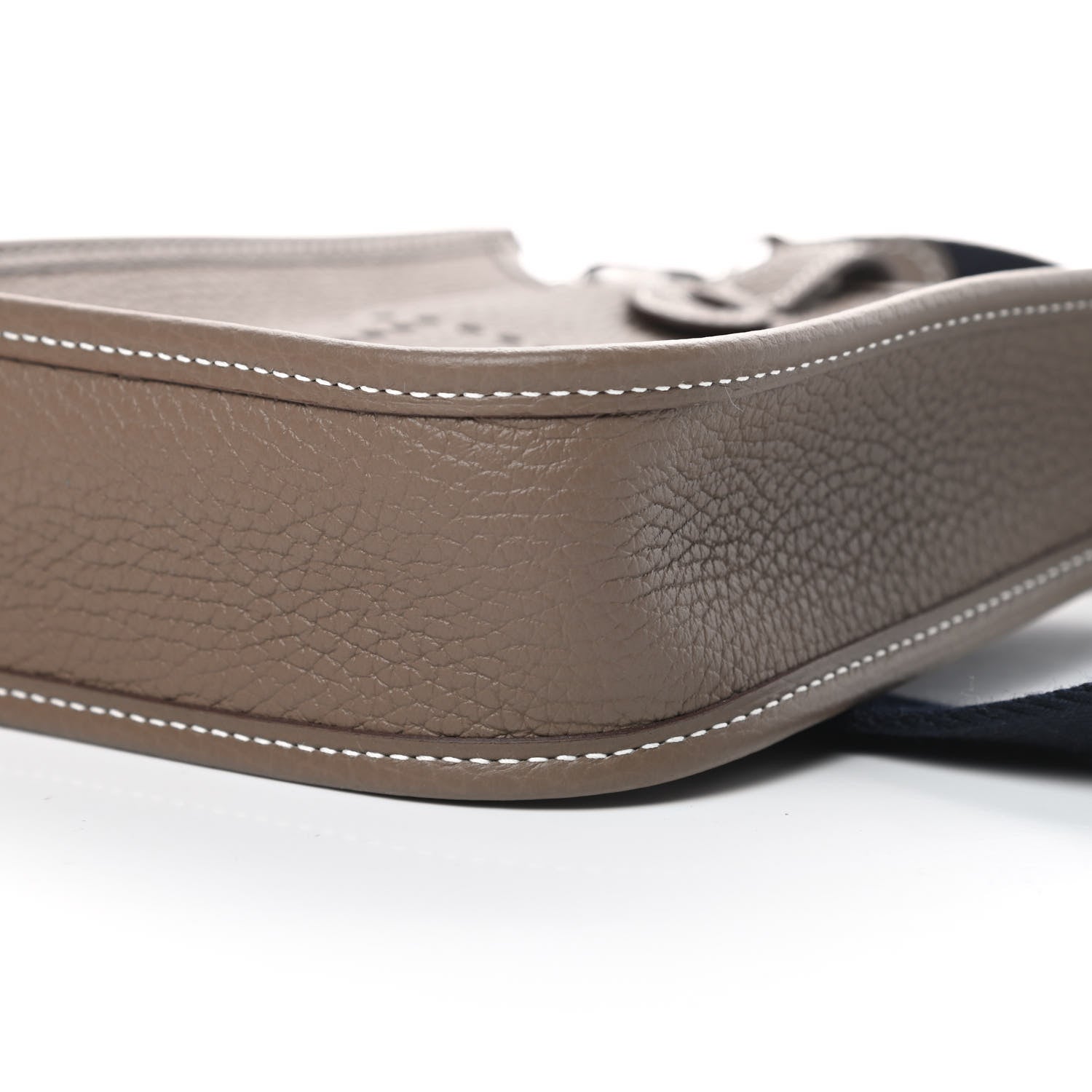 Hermes Taurillon Clemence Amazone Evelyne TPM Etoupe Bleu Indigo 10 of 11