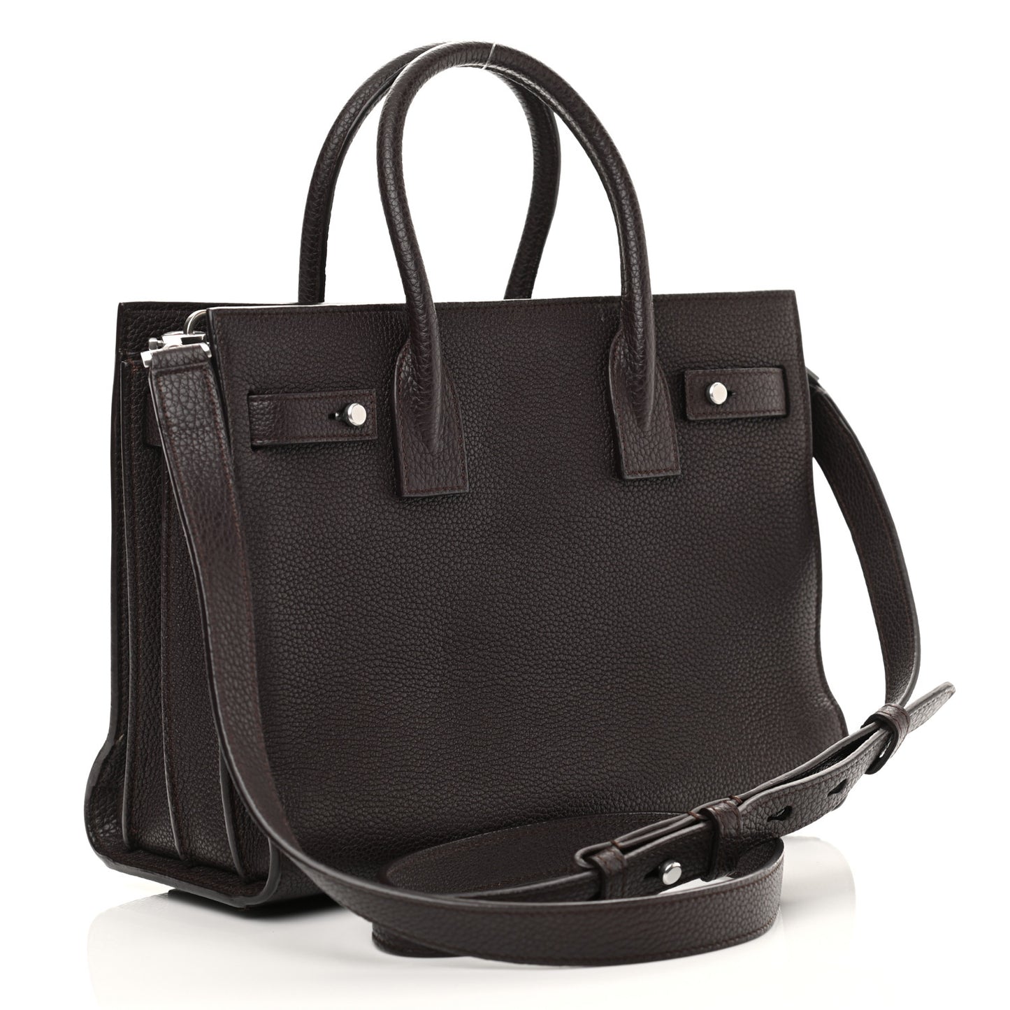 Grained Calfskin Baby Supple Sac De Jour Bordeaux