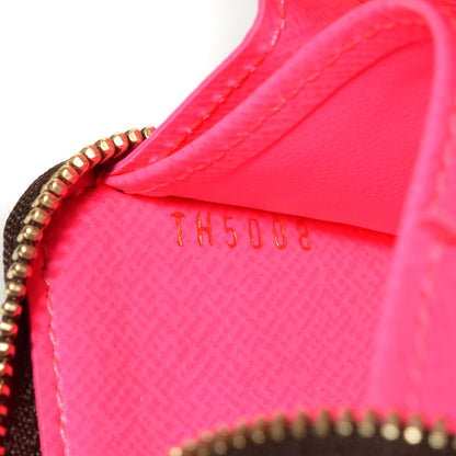 Louis Vuitton Monogram Graffiti Zippy Coin Purse Fuchsia 7 of 7