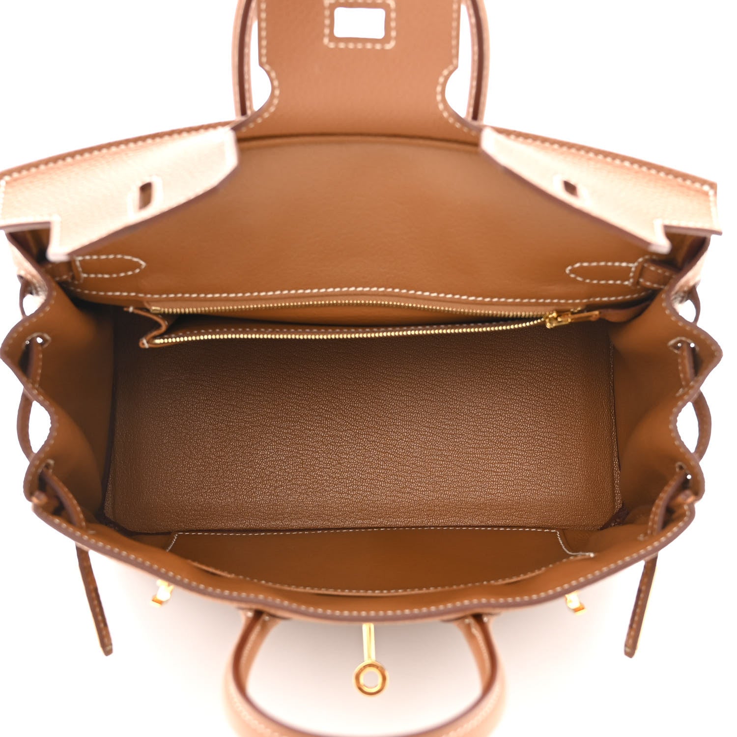 Hermes Togo Birkin 25 Gold 5 of 11