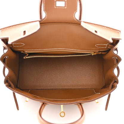 Hermes Togo Birkin 25 Gold 5 of 11
