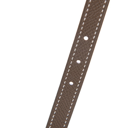 Hermes Epsom Swift 13mm Focus Belt 85 Rose Sakura Etoupe 3 of 5