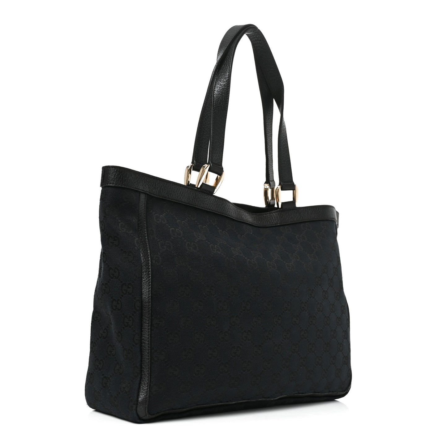 Monogram Abbey D Ring Tote Black