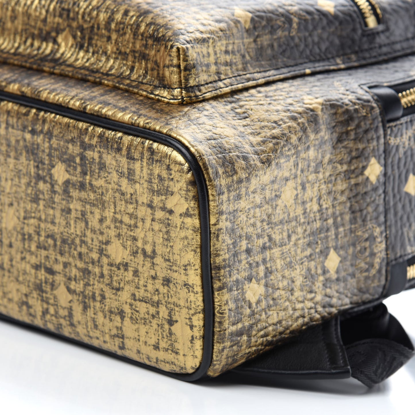 Gradation Visetos Small Stark Backpack Black Gold