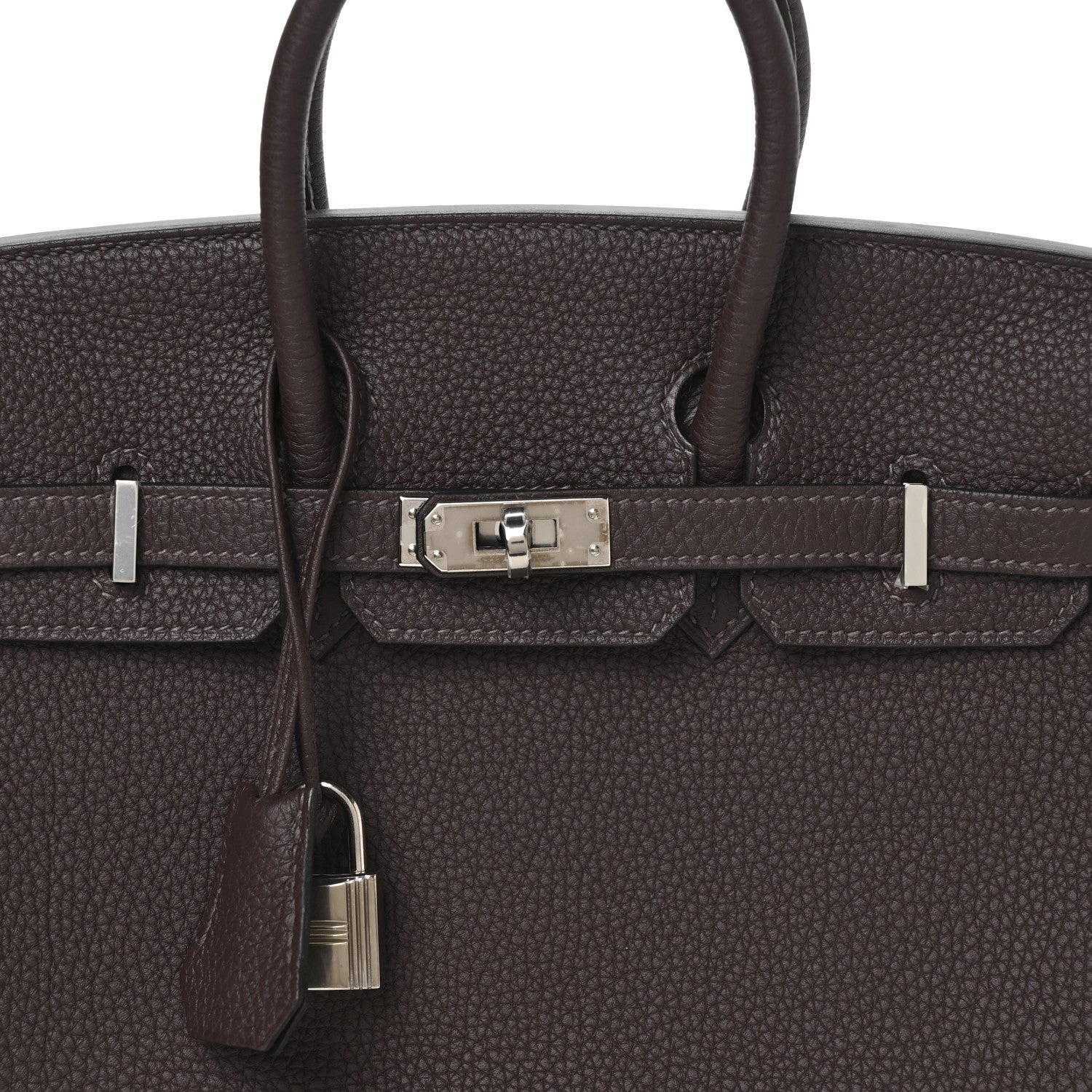 Hermes Togo Birkin 25 Chocolate 8 of 11