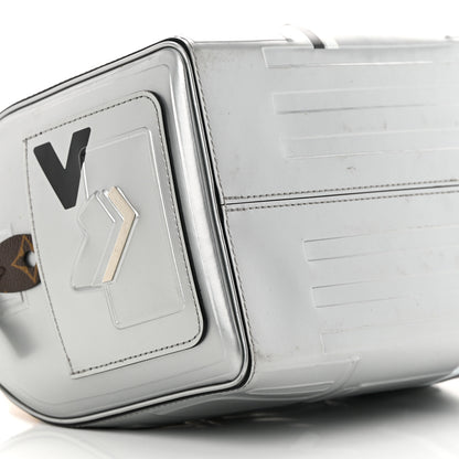 Louis Vuitton Epi Spaceship Embossed Speedy 25 Silver 8 of 15