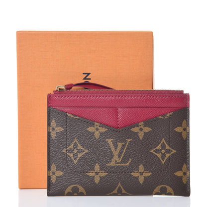 Louis Vuitton Monogram Zipped Card Holder Fuchsia 7 of 7