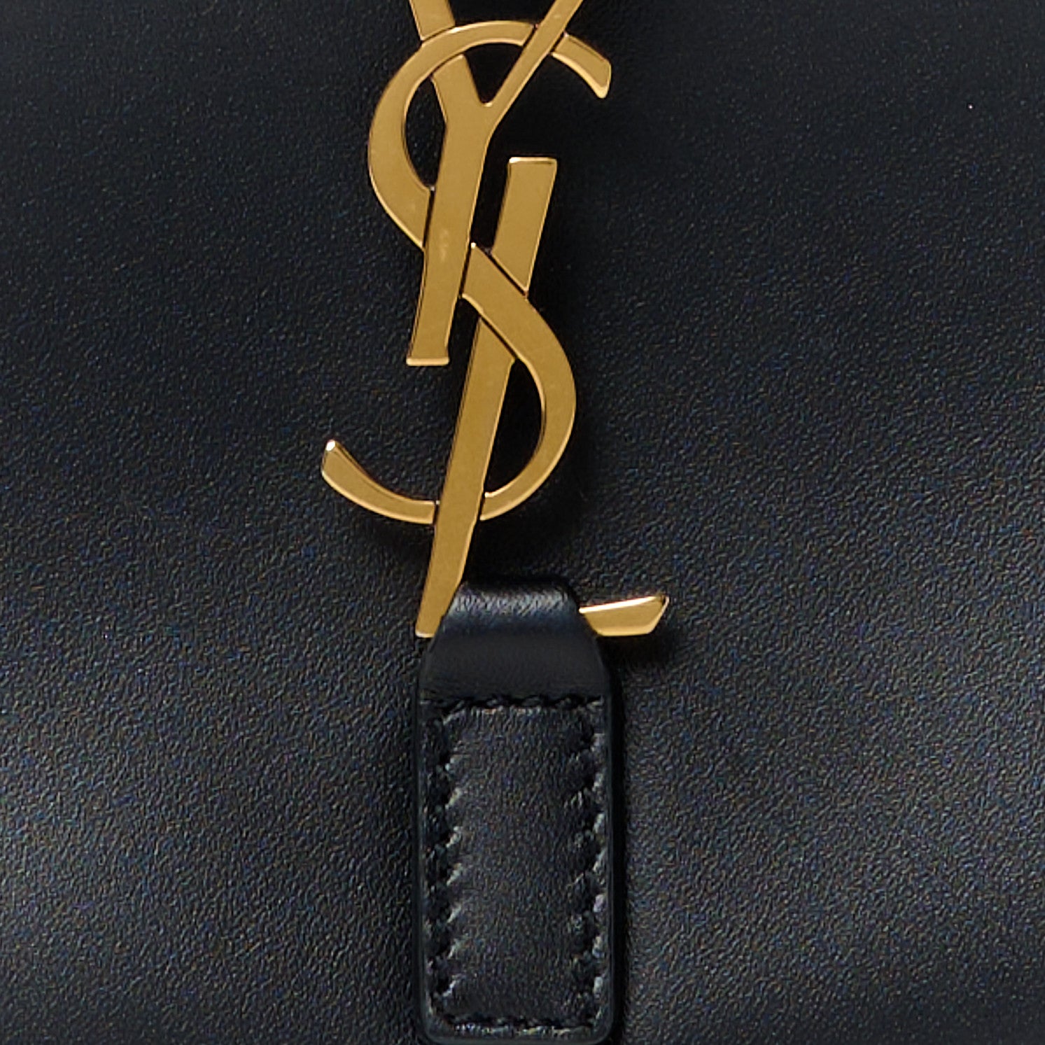 Saint Laurent Smooth Calfskin Le 5 A 7 Mini Hobo Black 8 of 13
