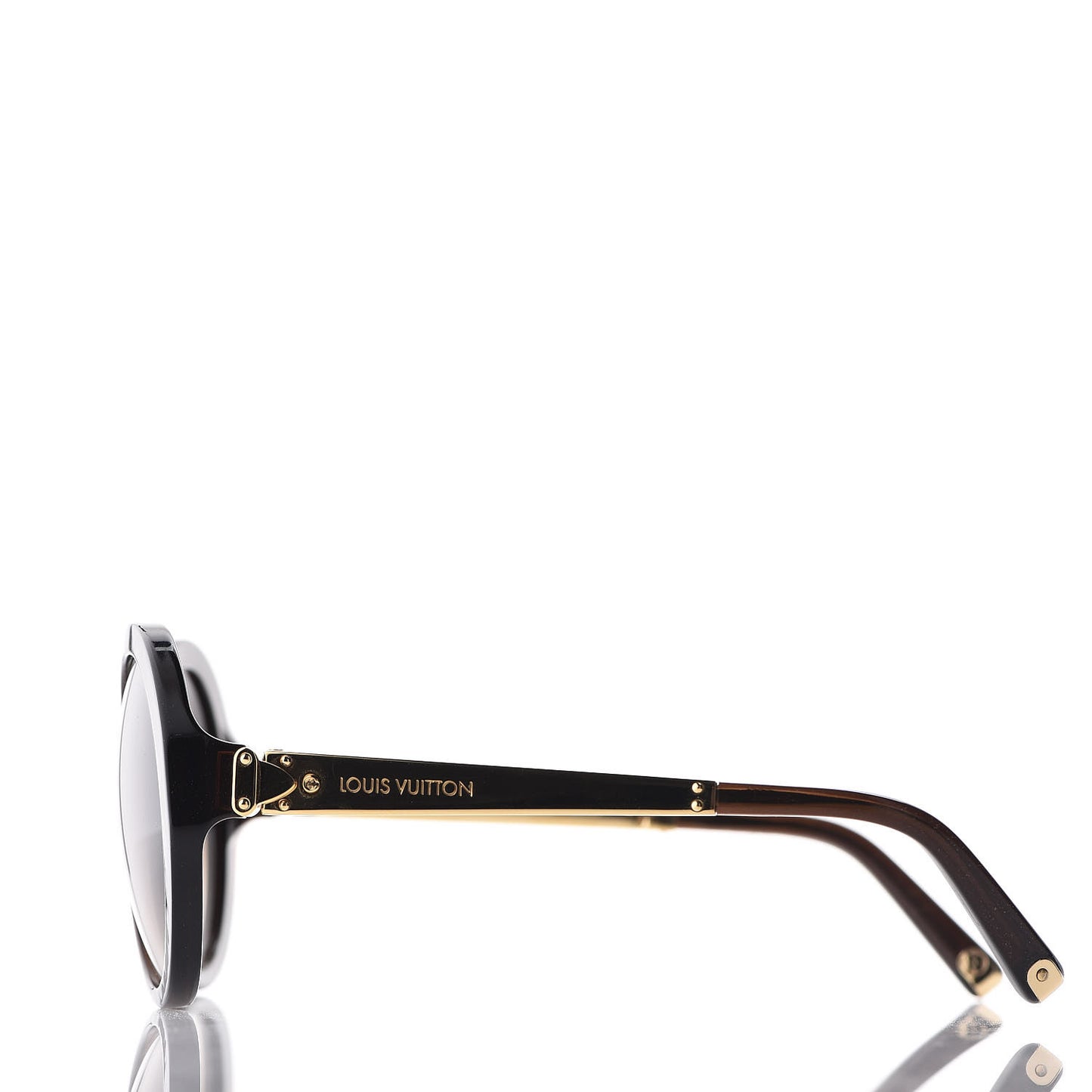 Petit Soupcon Rond Sunglasses Z0490W Brown Glitter
