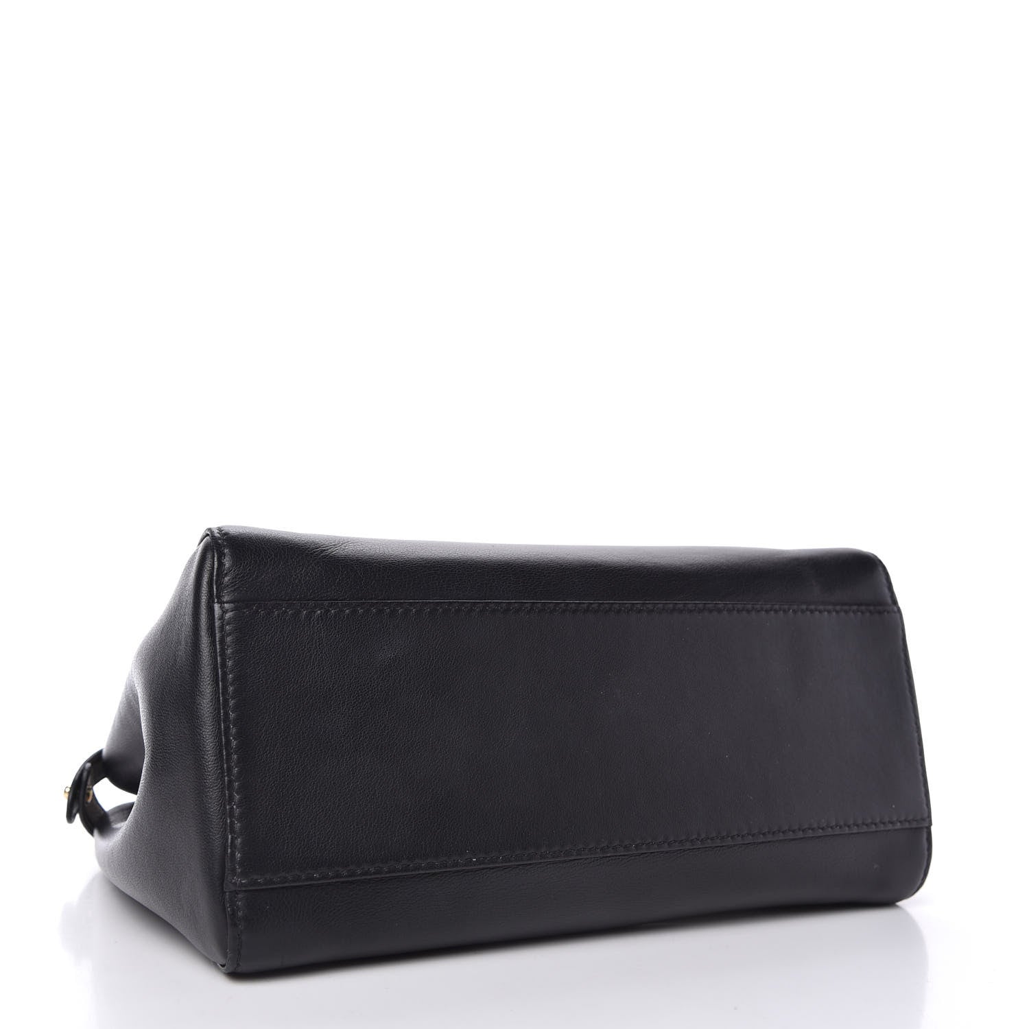 Fendi Nappa Mini Peekaboo Iconic Satchel Black 4 of 9
