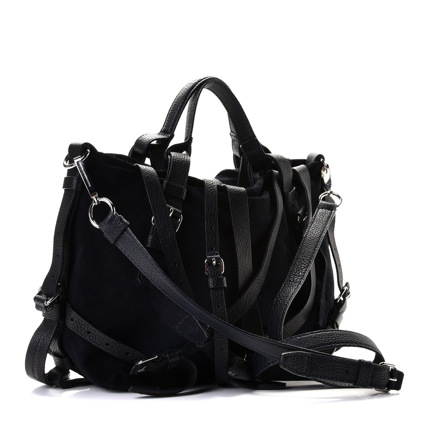 Suede Kirsten Satchel Navy