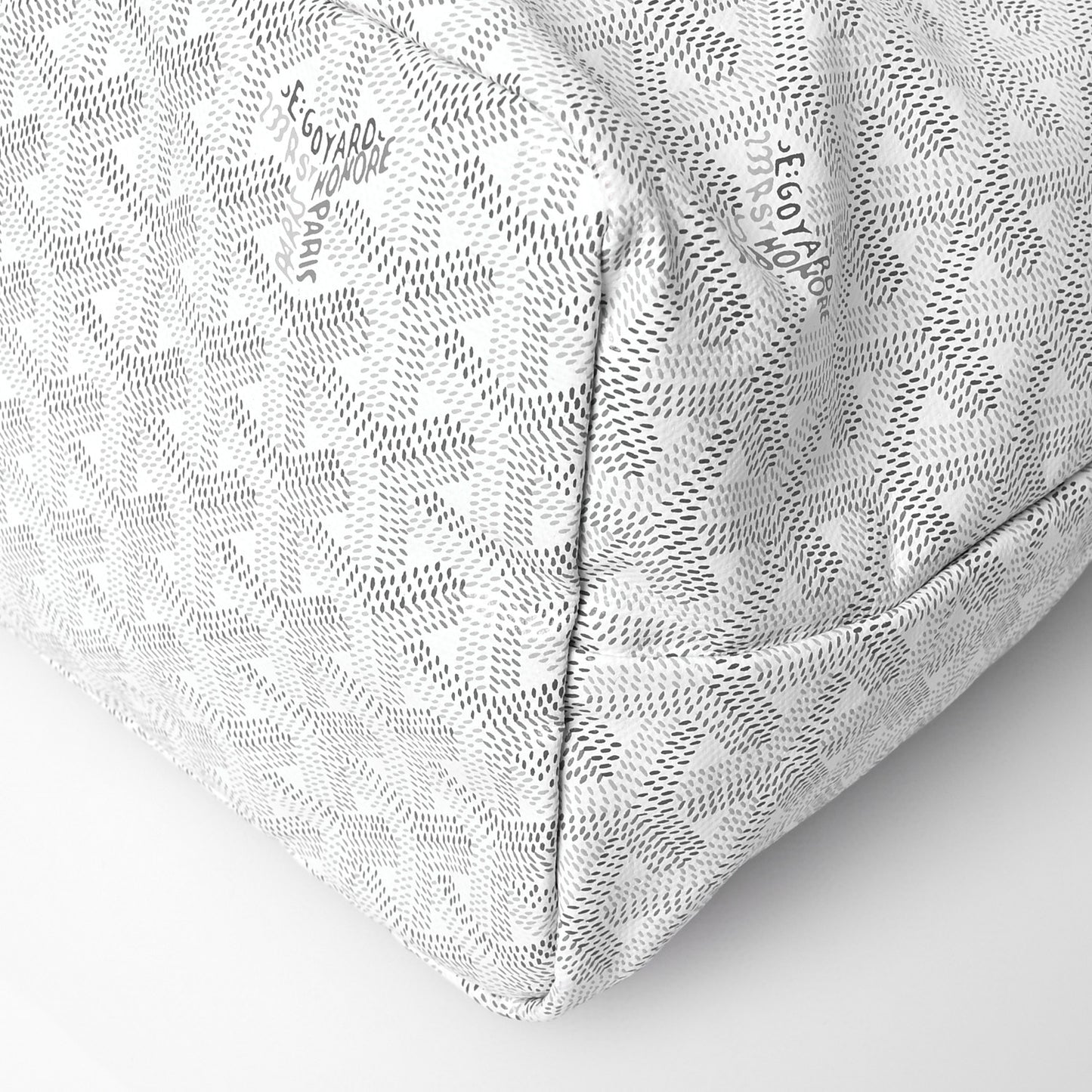 Goyardine Boheme Hobo White