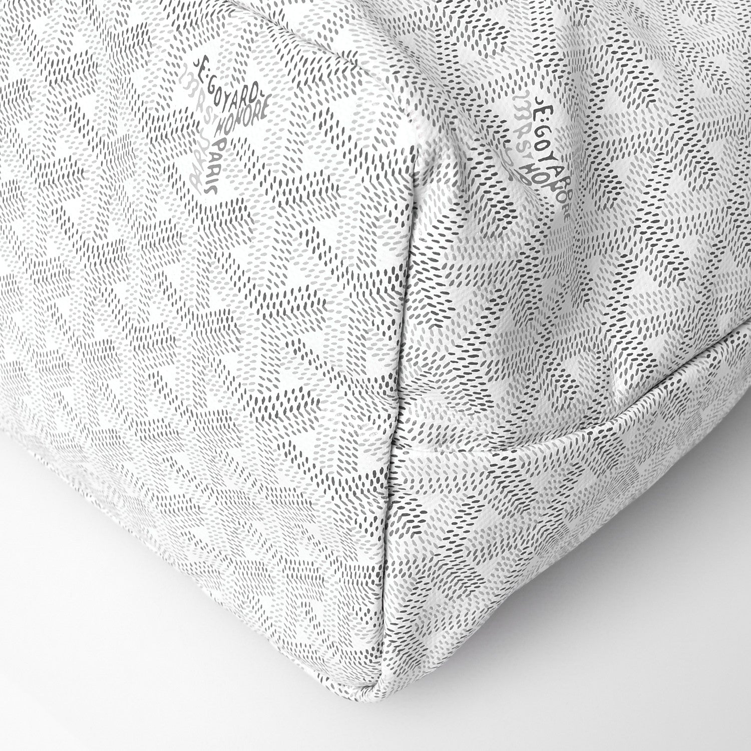 Goyard Goyardine Boheme Hobo White 9 of 10