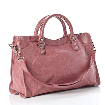 Balenciaga Agneau Giant 12 Silver Hardware City Rose Bruyere 4 of 11