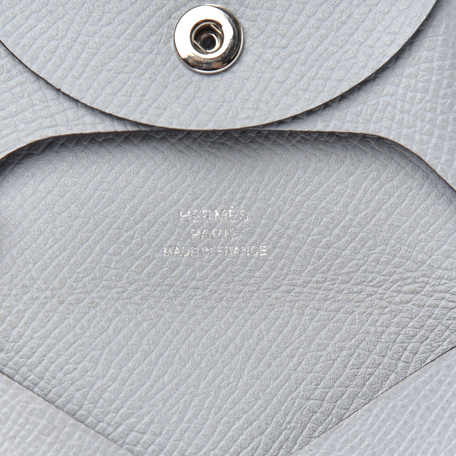 Hermes Epsom Bastia Coin Purse Bleu Glacier 6 of 7