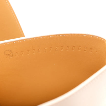 Hermes Calfskin History Ankle Boots 38 Beige Mastic 9 of 9