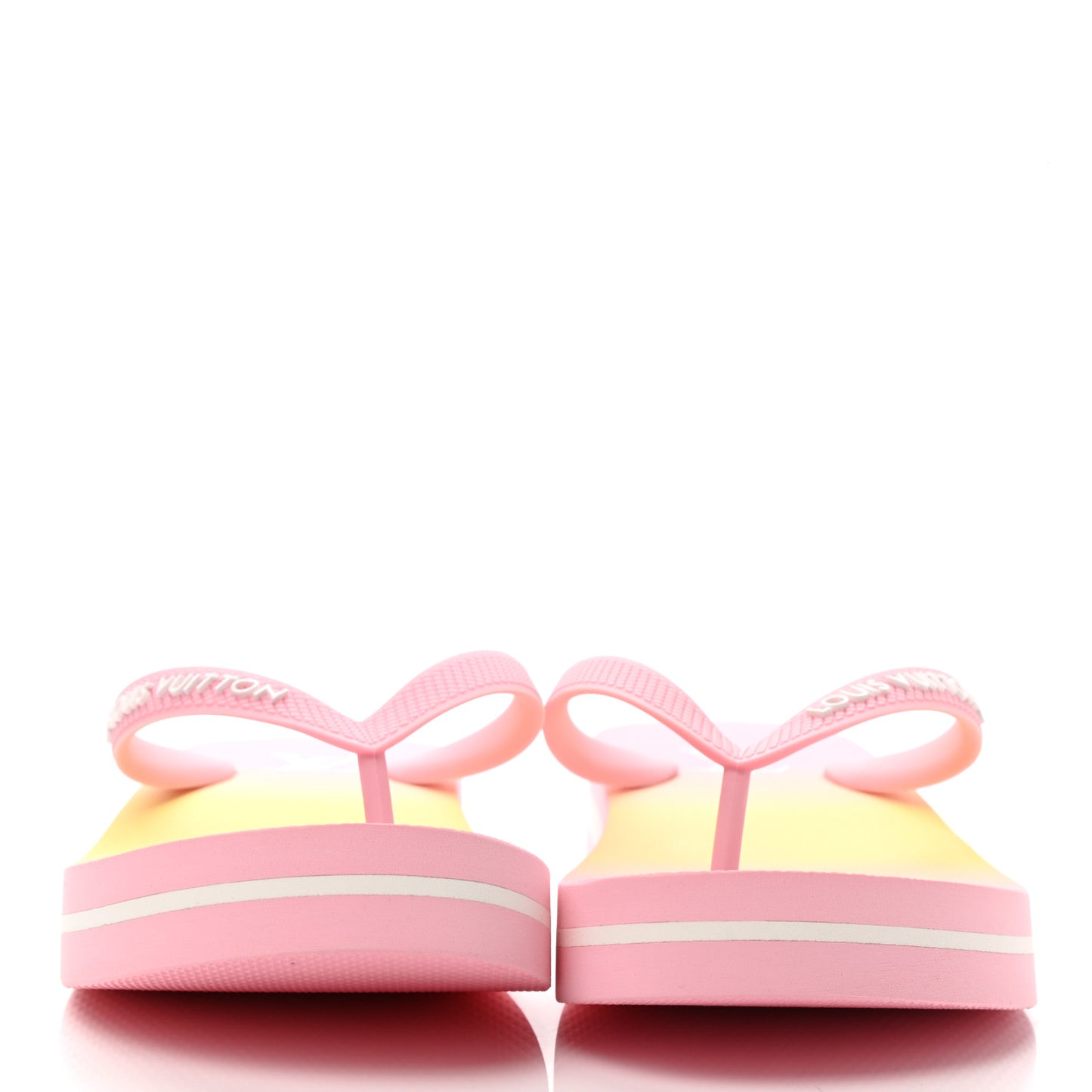Rubber Arcade Flat Thong Sandals 37 Rose