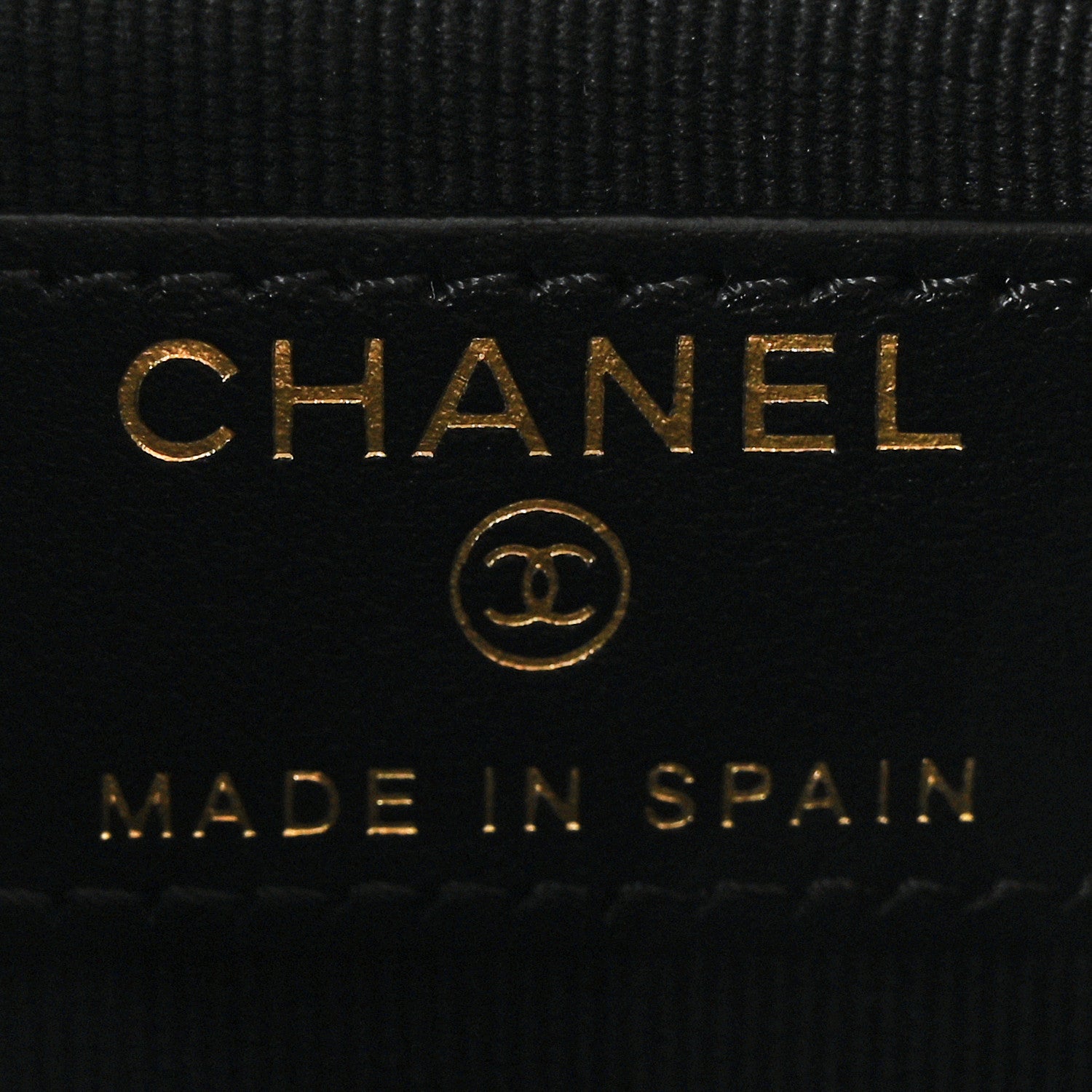 Chanel Caviar Quilted Coco Candy Small Cosmetic Case Black 6 of 8