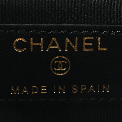 Chanel Caviar Quilted Coco Candy Small Cosmetic Case Black 6 of 8